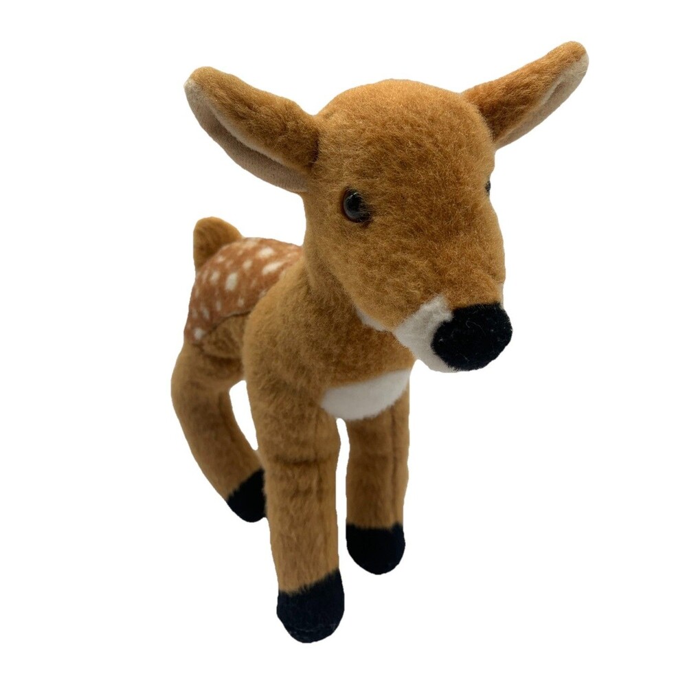 Douglas Cuddle Toys Glory Deer Fawn Stuffed Animal White Tail 7” Toy
